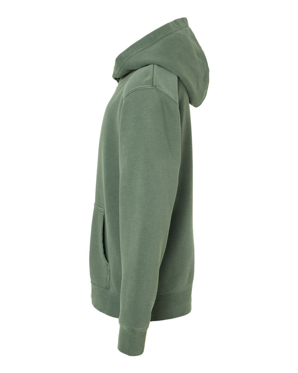 Youth Midweight Pigment-Dyed Hooded Sweatshirt - DirectSide - B11176232 - Pigment Alpine Green