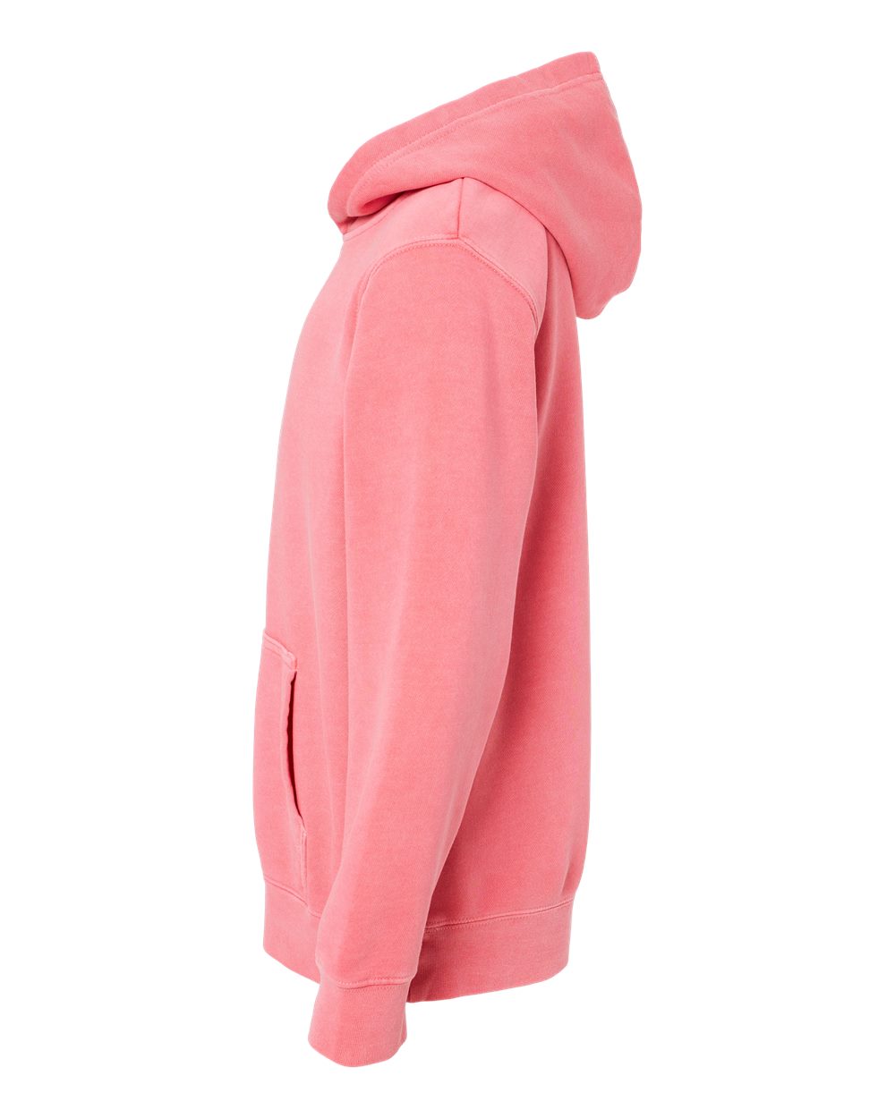 Youth Midweight Pigment-Dyed Hooded Sweatshirt - DirectSide - B11176302 - Pigment Pink