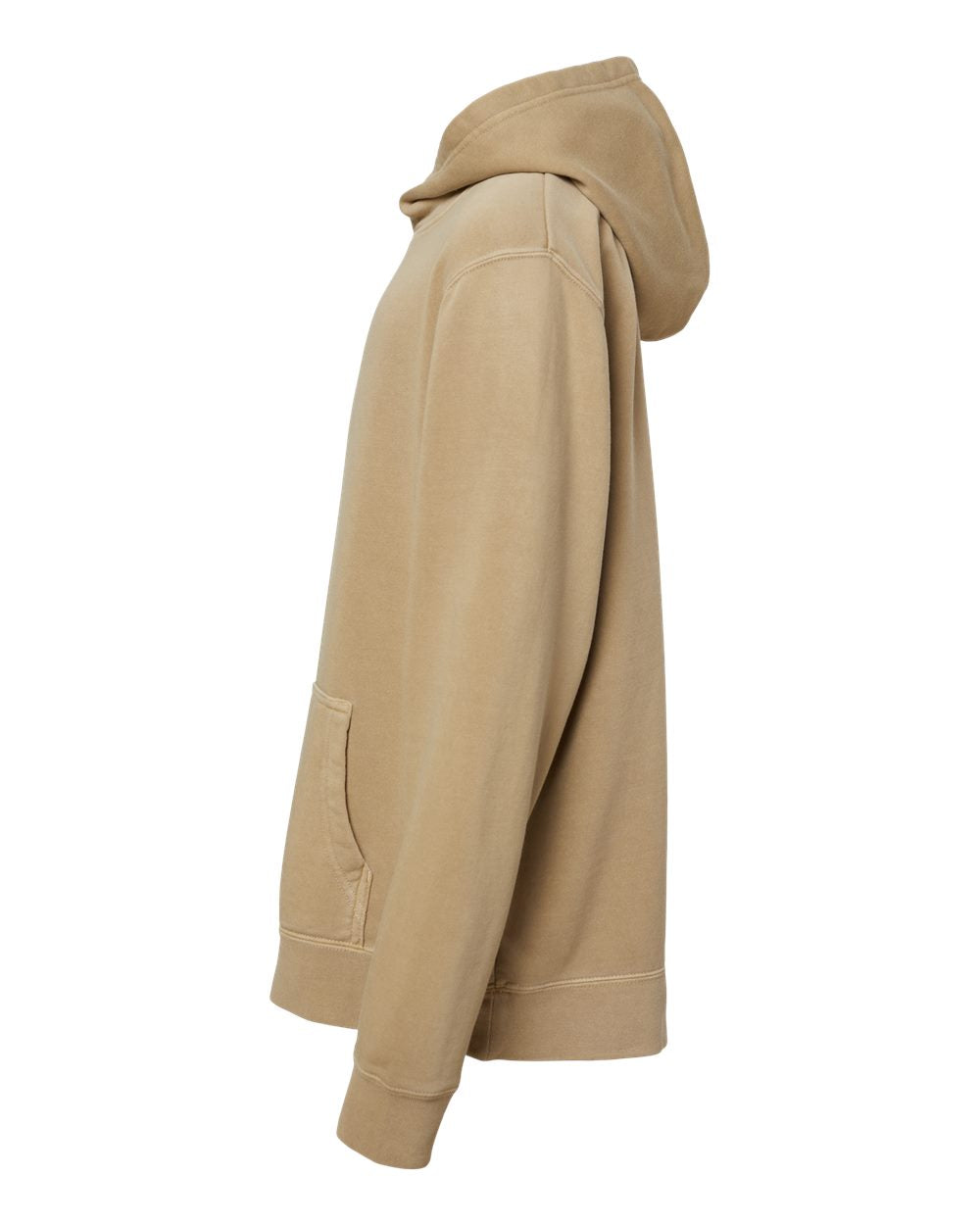 Youth Midweight Pigment-Dyed Hooded Sweatshirt - DirectSide - B11176732 - Pigment Sandstone