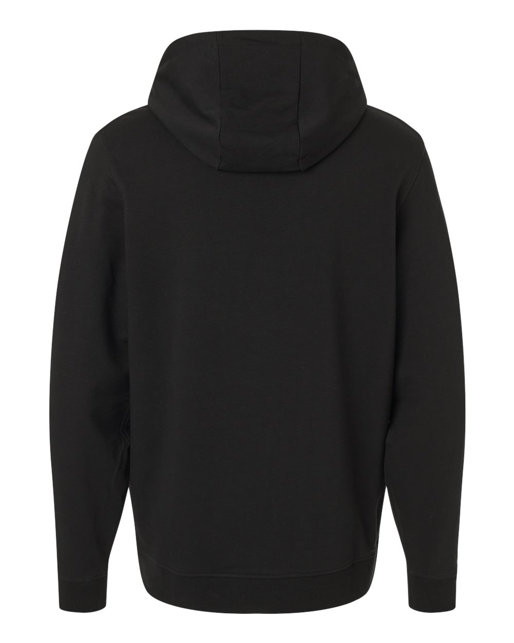 Unisex Perform Hooded Sweatshirt - Back - B00176502 - Black