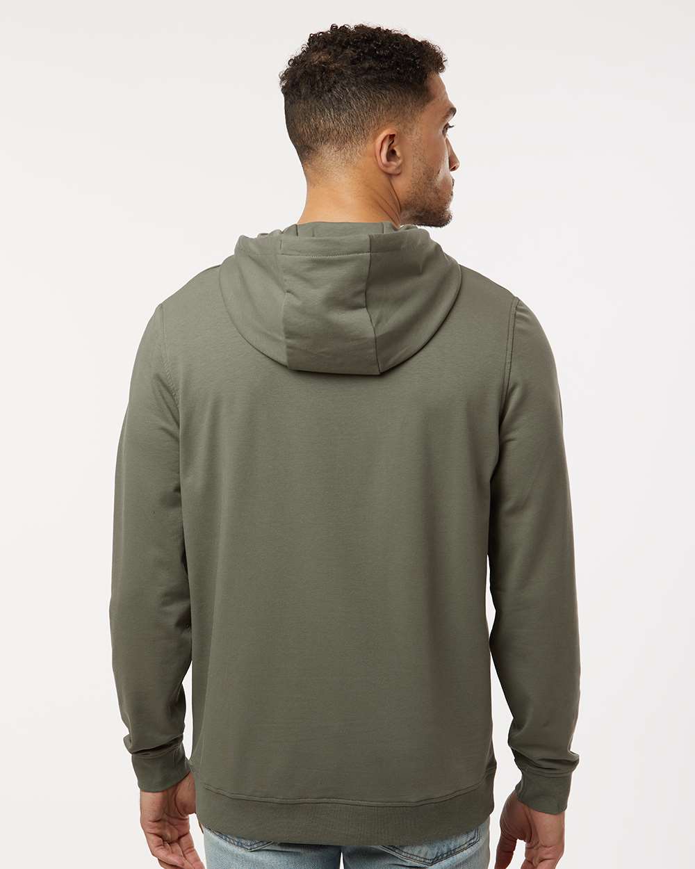 Unisex Perform Hooded Sweatshirt - OnModelBack - B00176542 - Pine