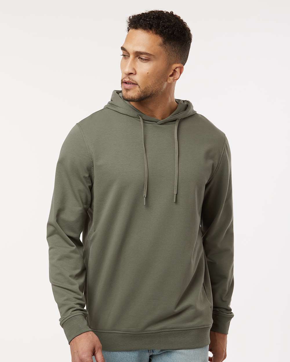 Unisex Perform Hooded Sweatshirt - OnModelFront - B00176542 - Pine