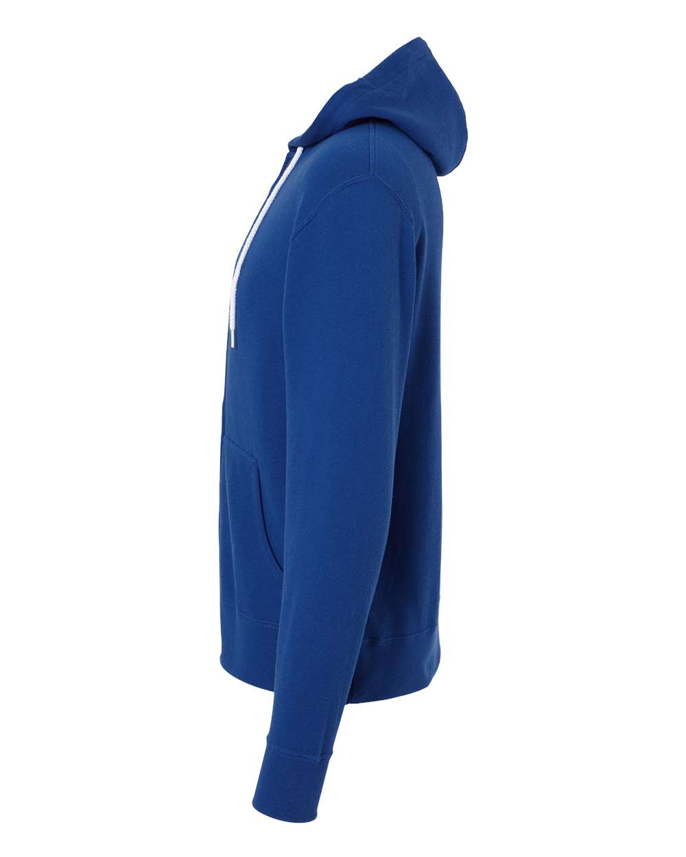 Unisex Lightweight Full-Zip Hooded Sweatshirt - DirectSide - B81076992 - Cobalt