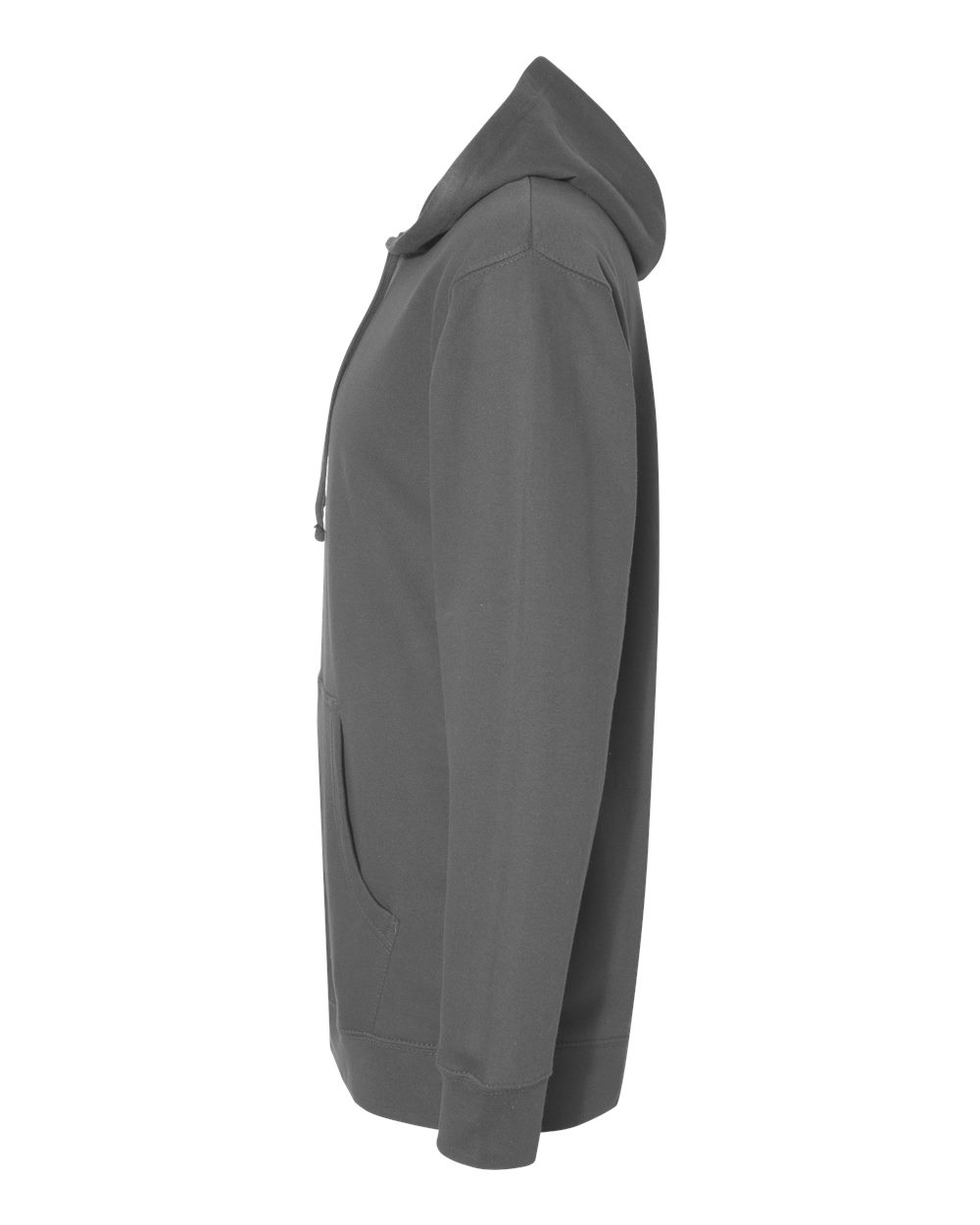 Unisex Midweight Hooded Sweatshirt - DirectSide - B23676102 - Charcoal