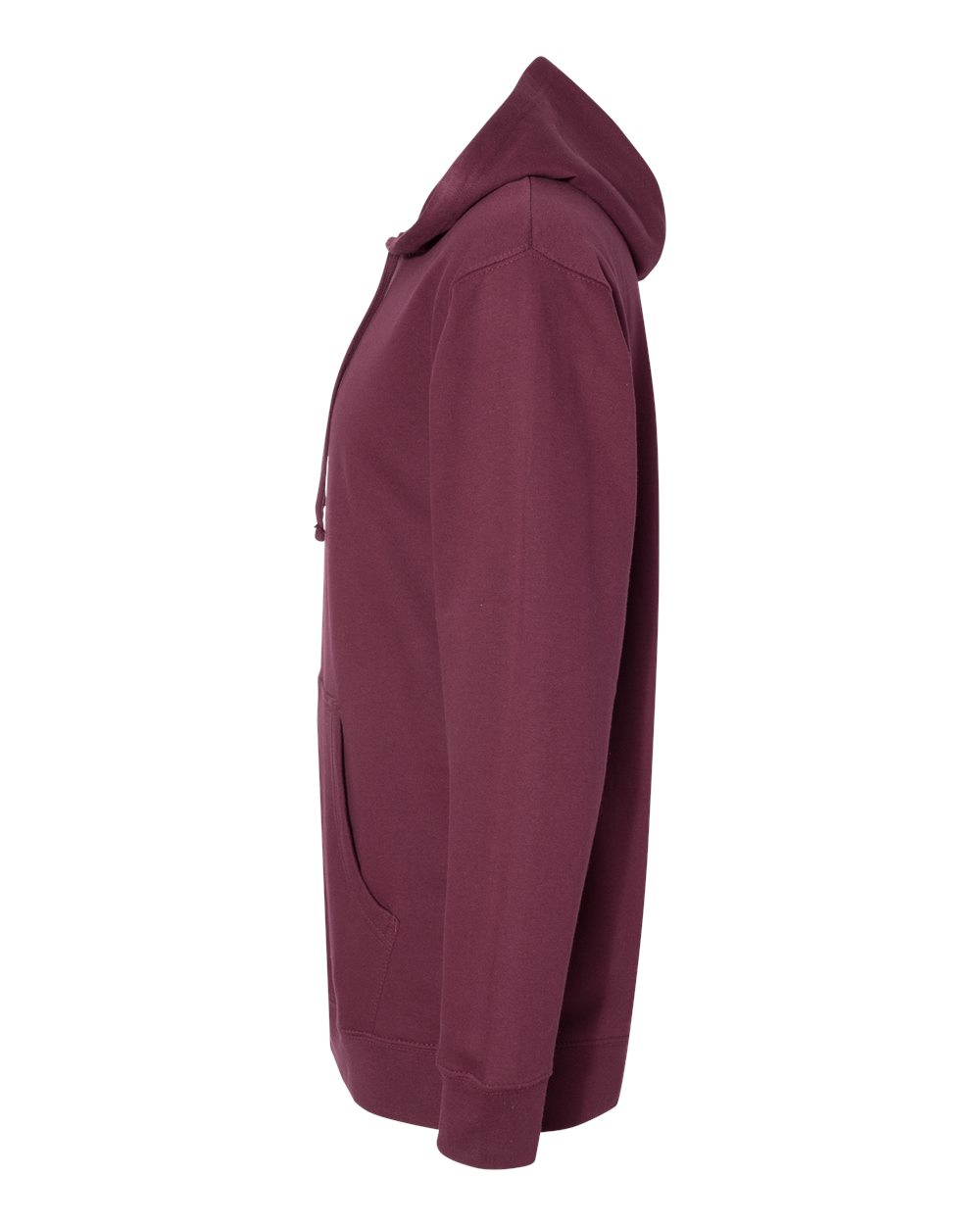 Unisex Midweight Hooded Sweatshirt - DirectSide - B23676532 - Maroon