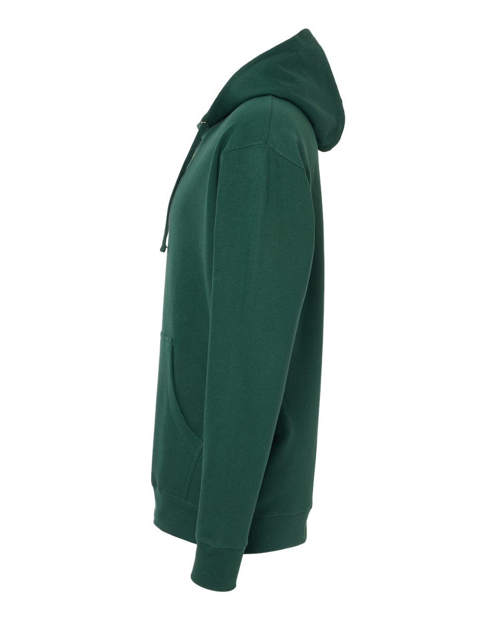 Unisex Midweight Hooded Sweatshirt - DirectSide - B23676542 - Forest Green