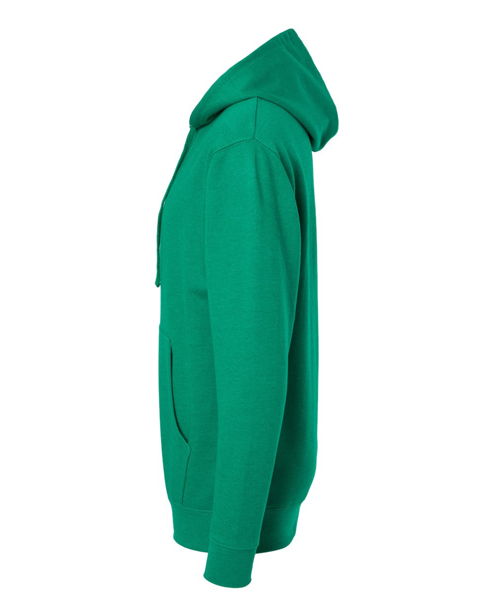 Unisex Midweight Hooded Sweatshirt - DirectSide - B23676612 - Kelly Green Heather
