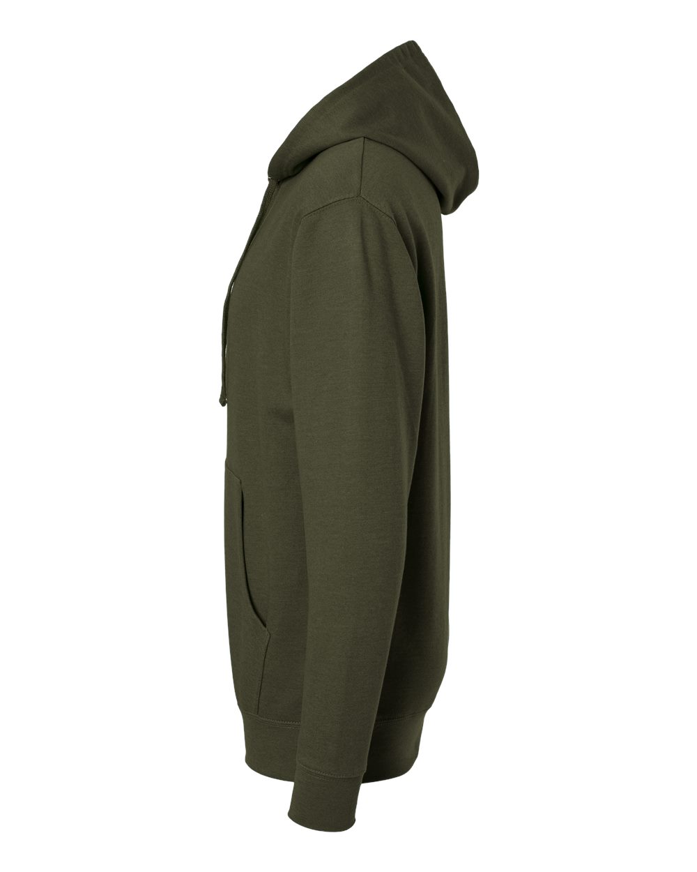Unisex Midweight Hooded Sweatshirt - DirectSide - B23676642 - Army Heather