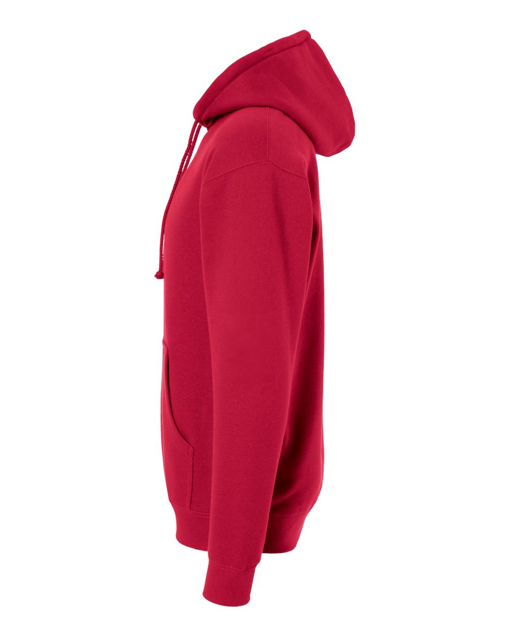 Unisex Midweight Hooded Sweatshirt - DirectSide - B23676702 - Red