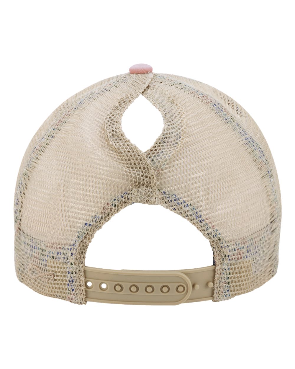 Women's Washed Mesh-Back Cap - Back - B97295300 - Dusty Pink/ Floral