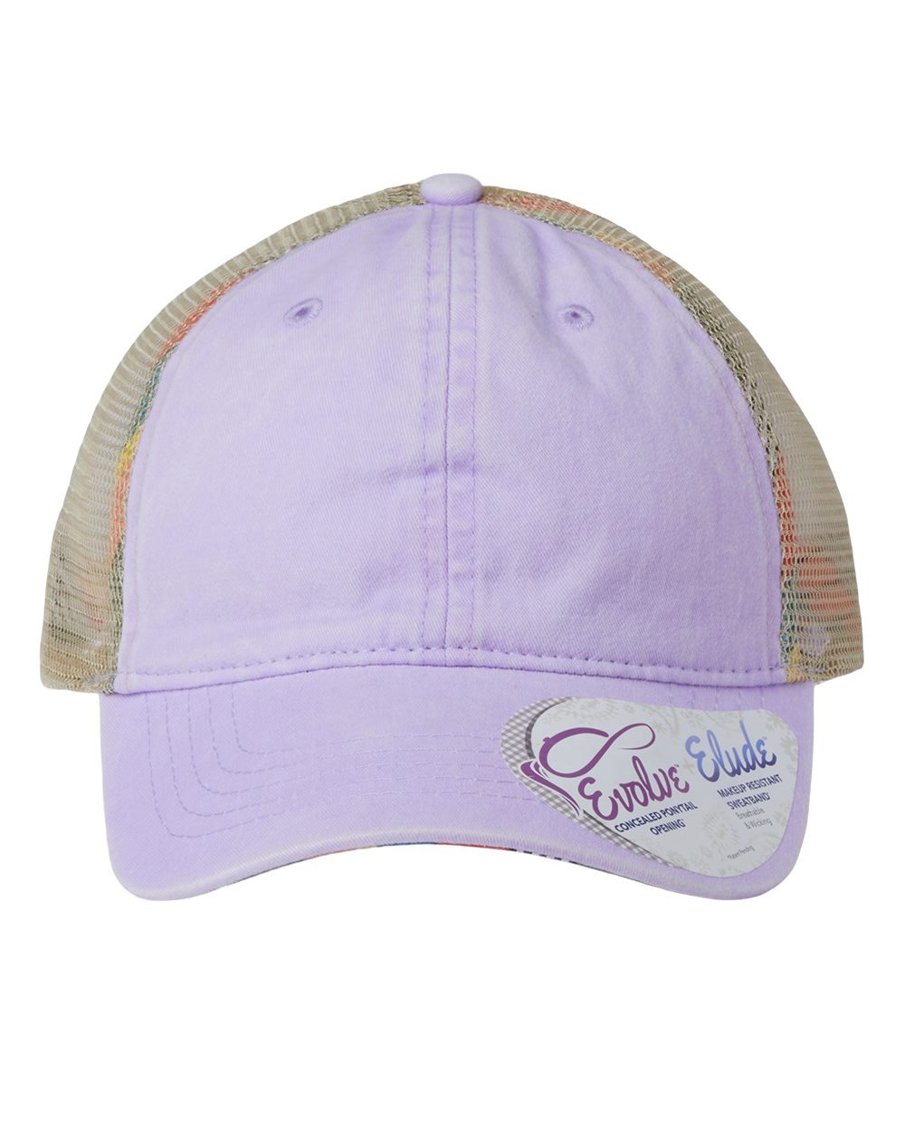 Women's Washed Mesh-Back Cap - styleImage