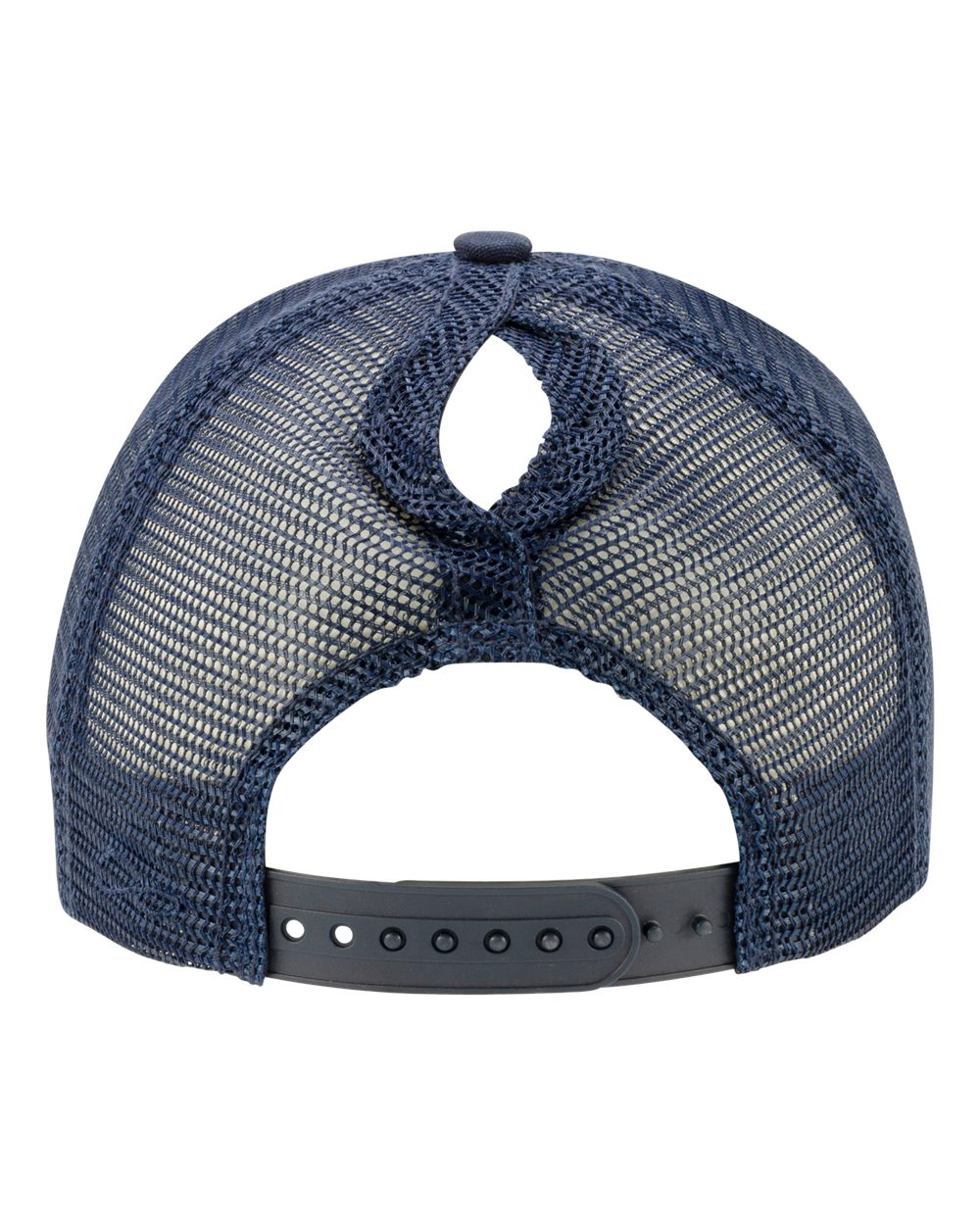 Women's Modern Trucker Cap - Back - B97395650 - Dark Navy/ Navy