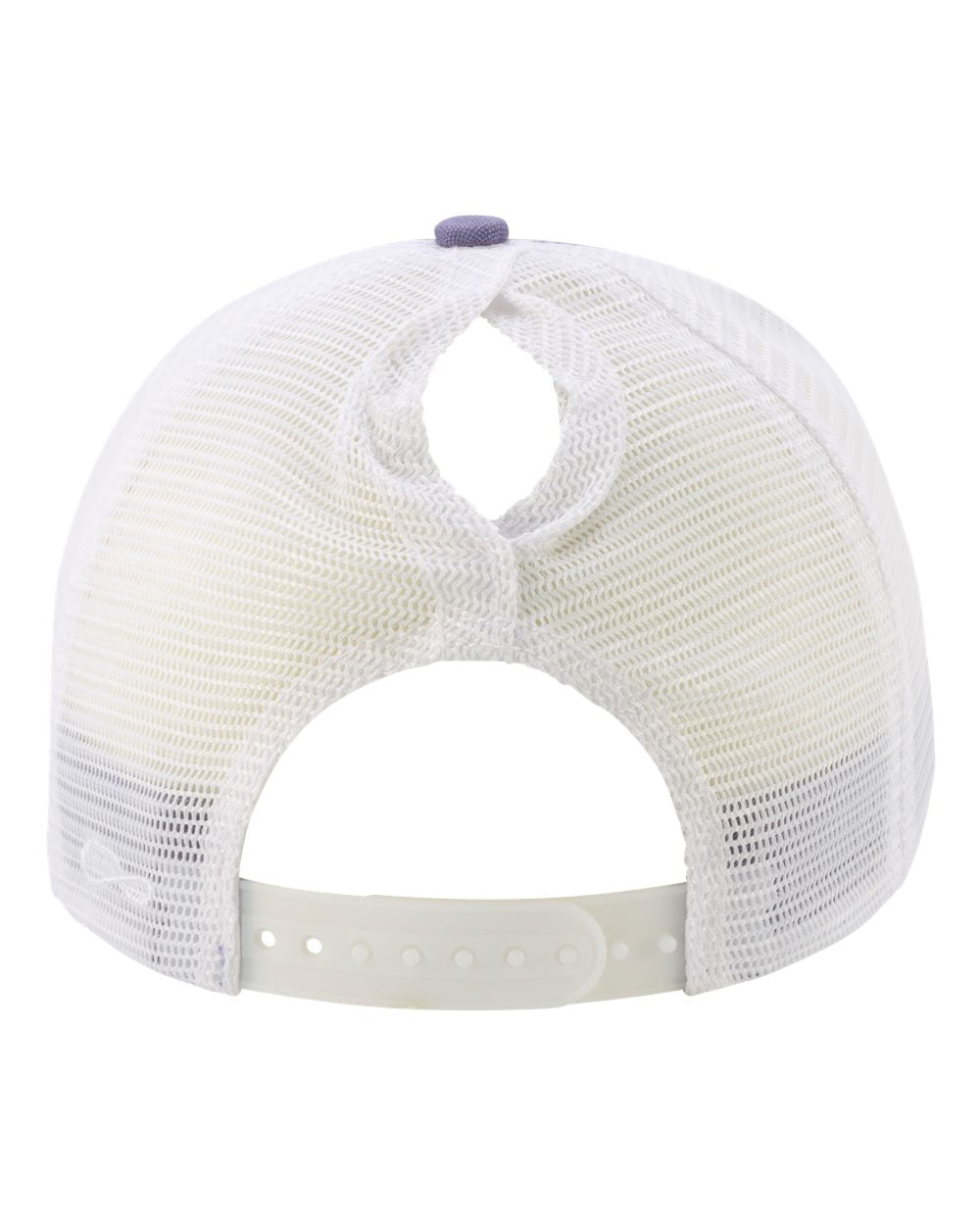 Women's Modern Trucker Cap - Back - B97395670 - Violet/ White