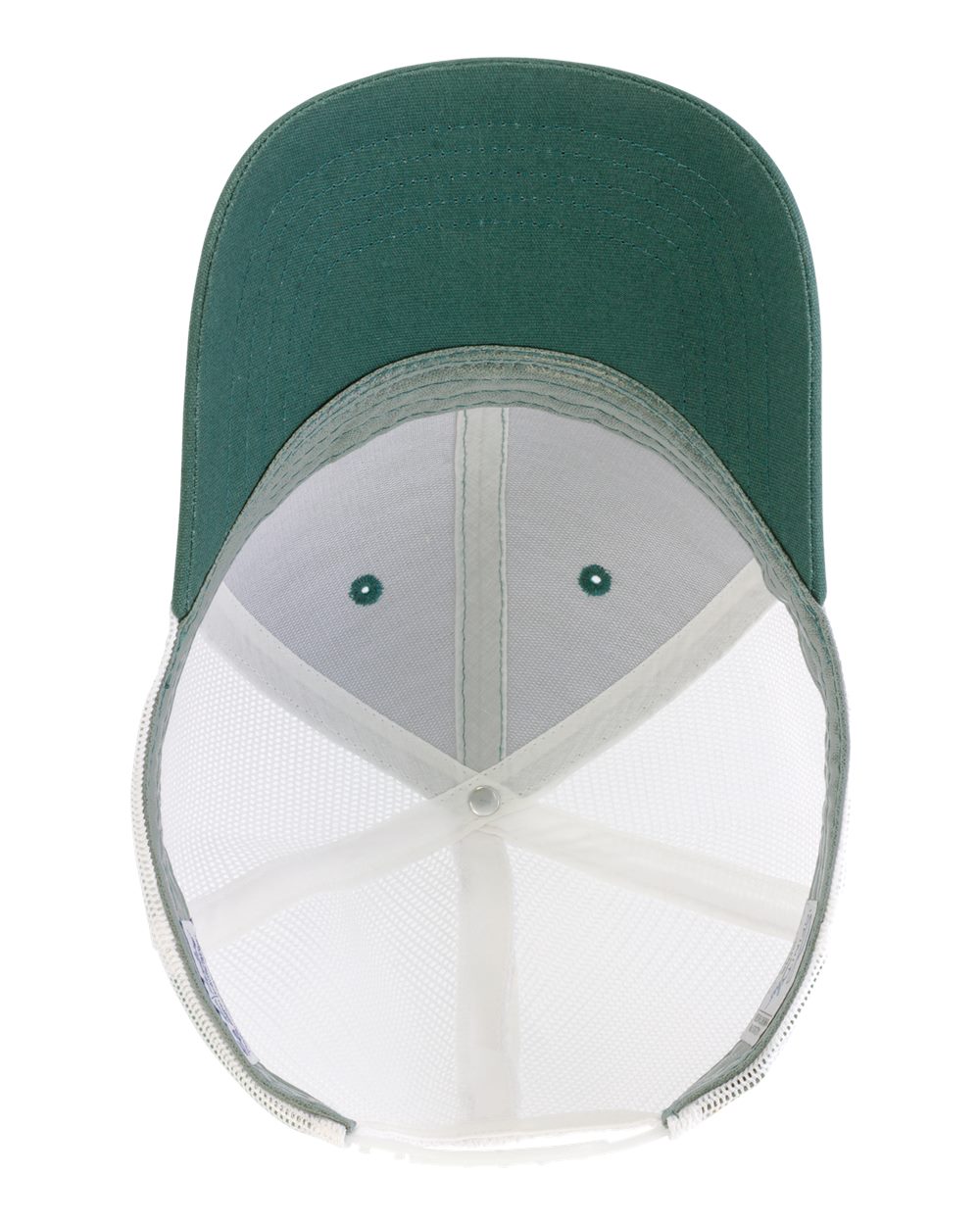 Women's Modern Trucker Cap - Side - B97395040 - Emerald/ White
