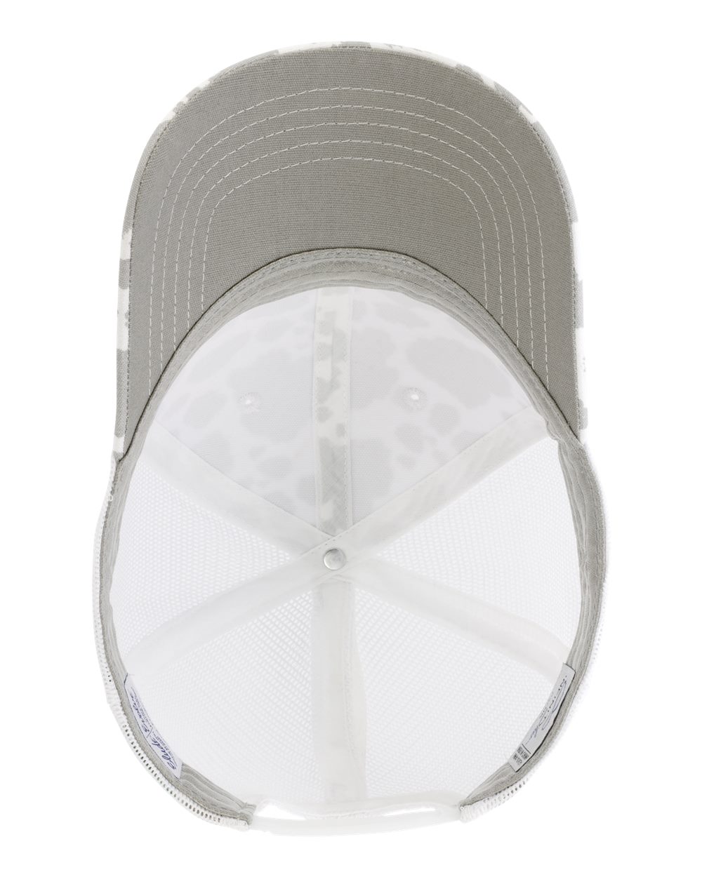 Women's Modern Trucker Cap - Side - B97395080 - Grey Cow/ White