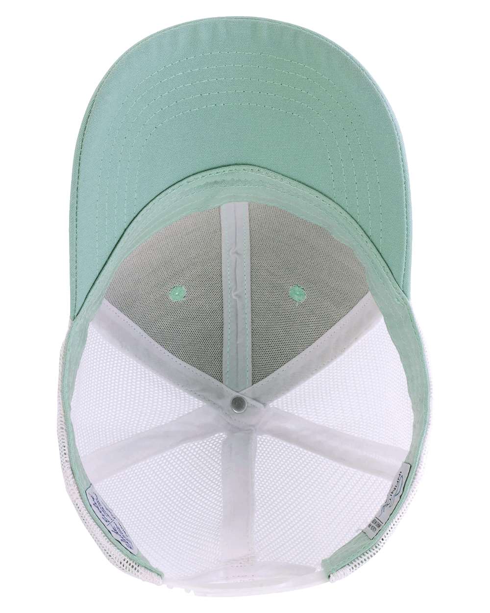Women's Modern Trucker Cap - Side - B97395170 - Seafoam/ White
