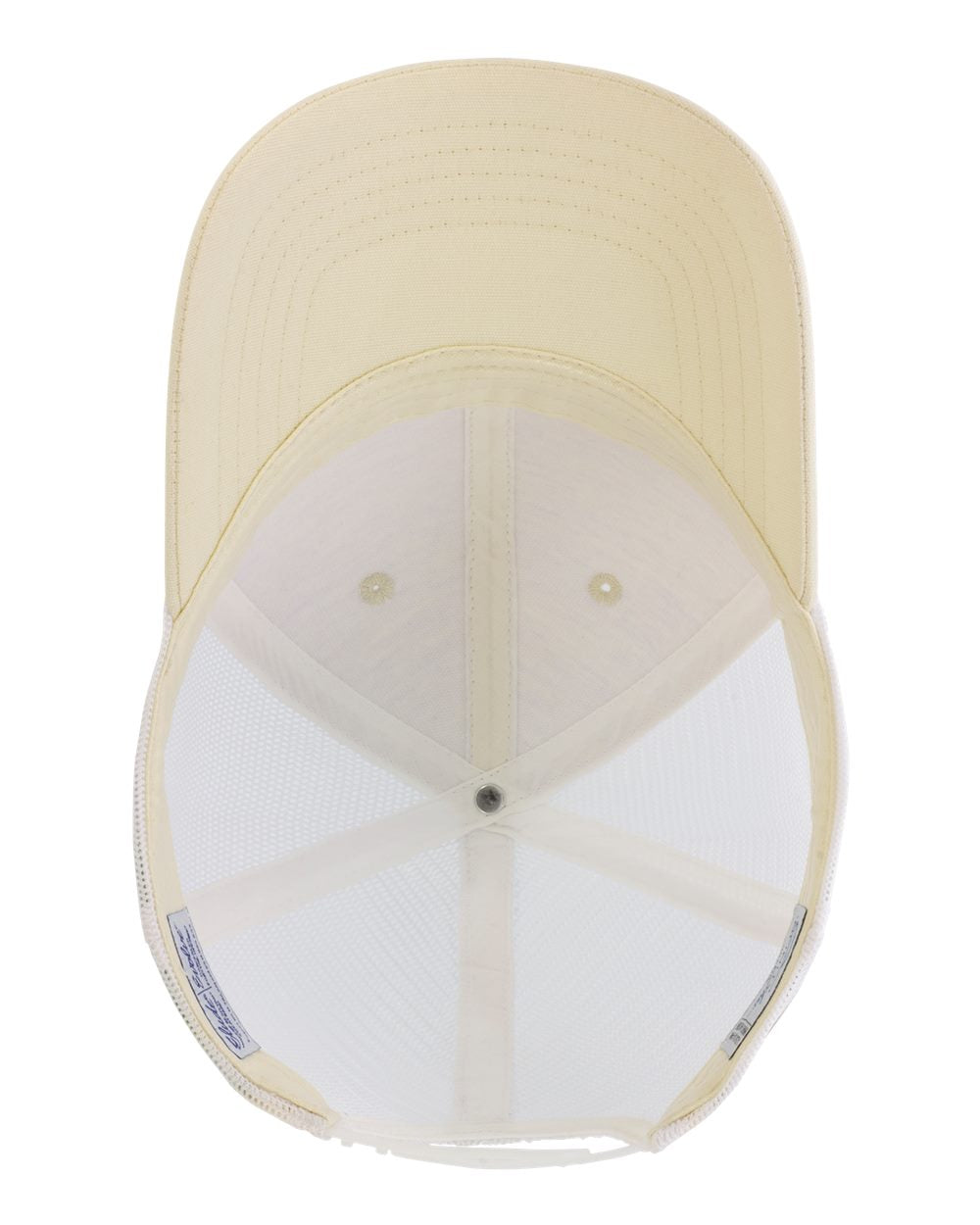 Women's Modern Trucker Cap - Side - B97395240 - Vanilla/ White