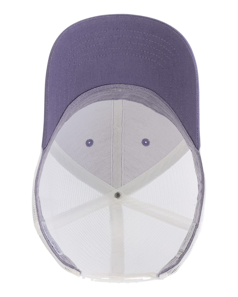 Women's Modern Trucker Cap - Side - B97395670 - Violet/ White