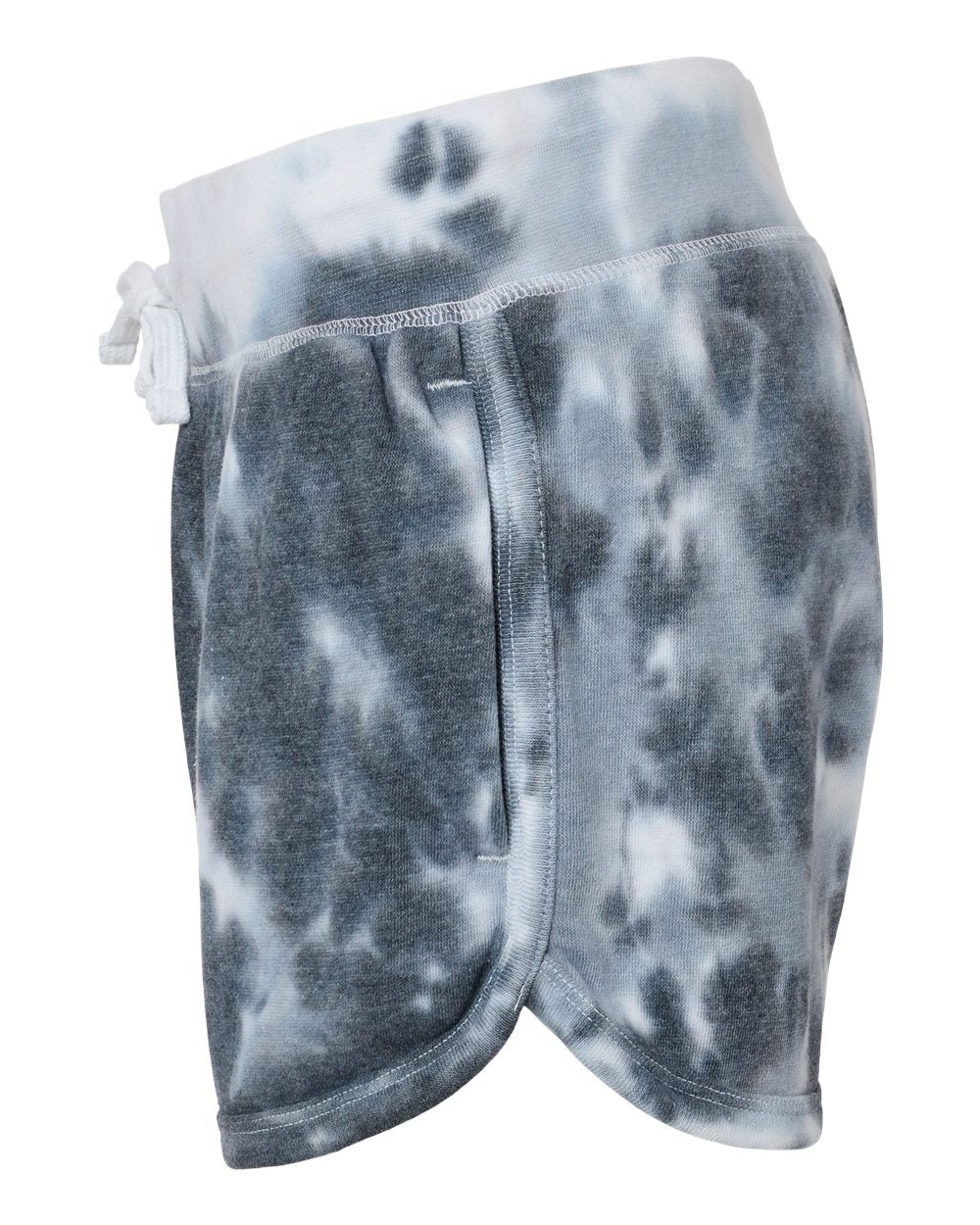 Women's Fleece Shorts - DirectSide - B12728103 - Black Tie Dye