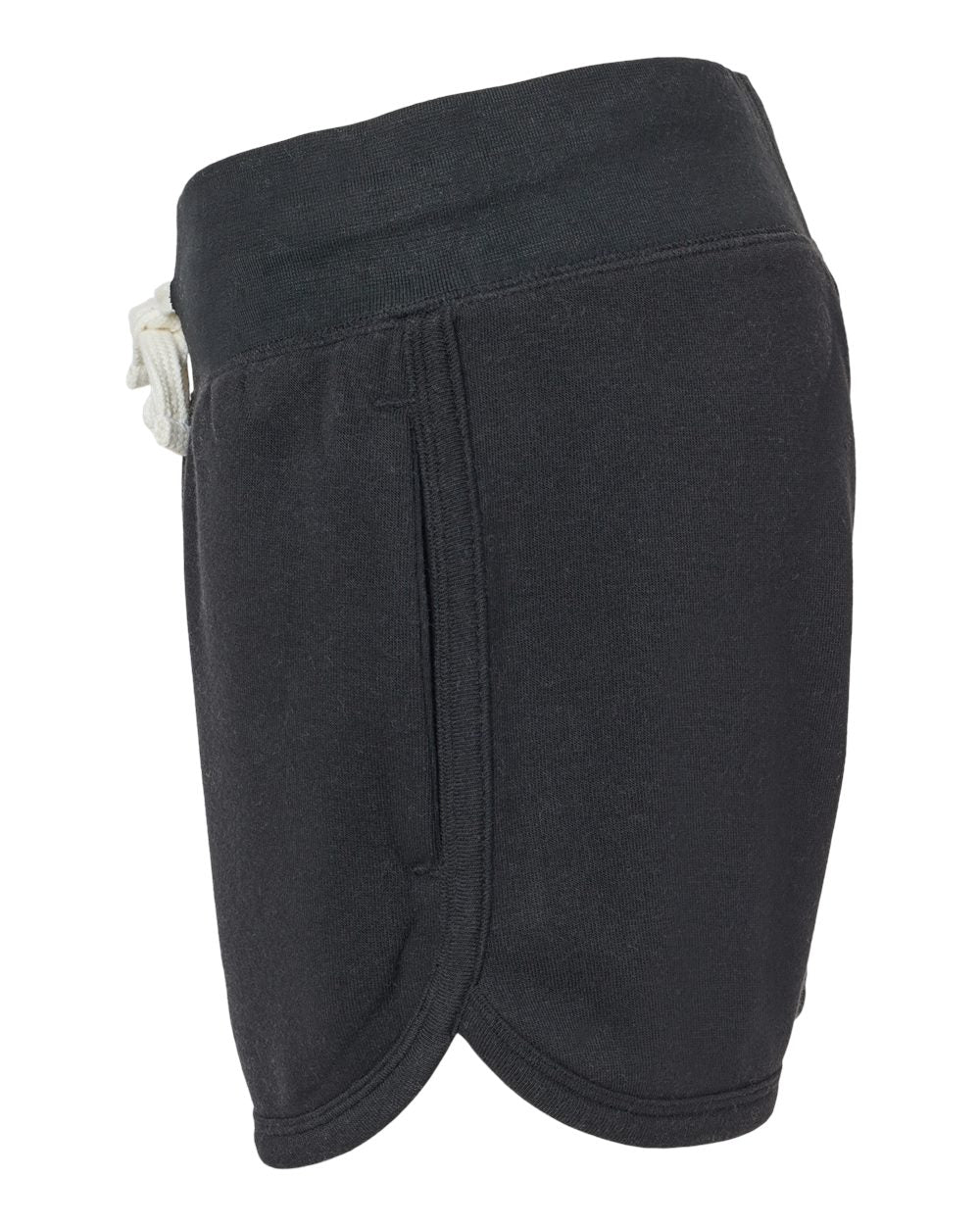 Women's Fleece Shorts - DirectSide - B12728503 - Black Solid