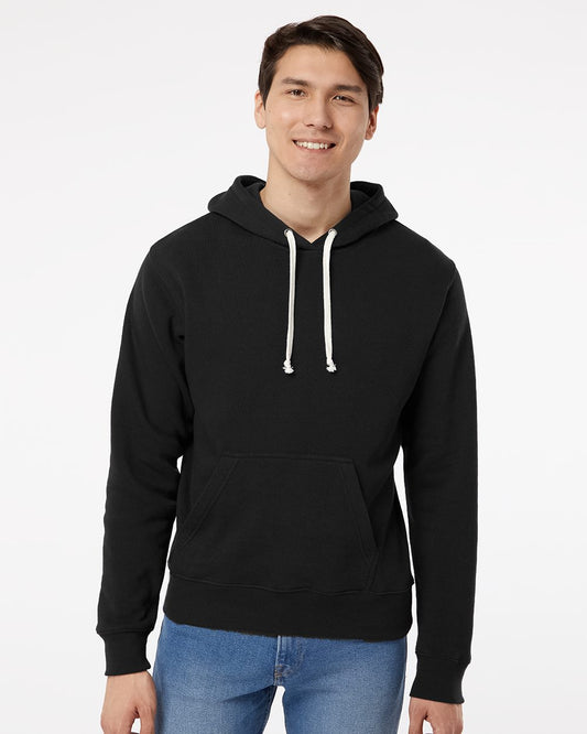 Men's Triblend Fleece Hooded Sweatshirt - styleImage