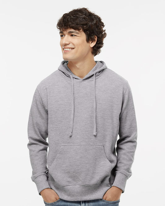 Men's Ripple Fleece Hooded Sweatshirt - styleImage