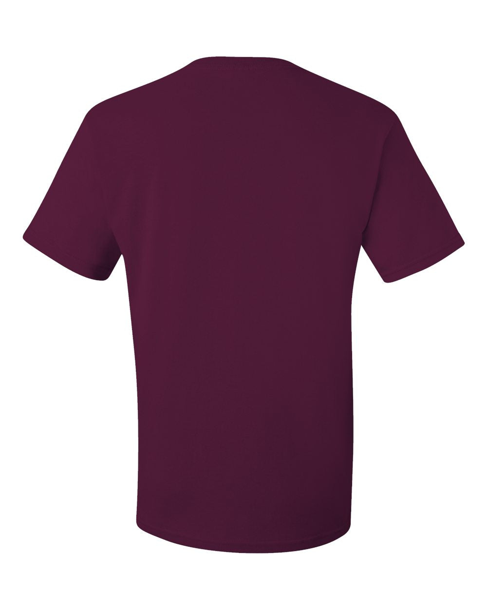 Unisex Dri-Power® 50/50 T-Shirt - Back - B06535533 - Maroon