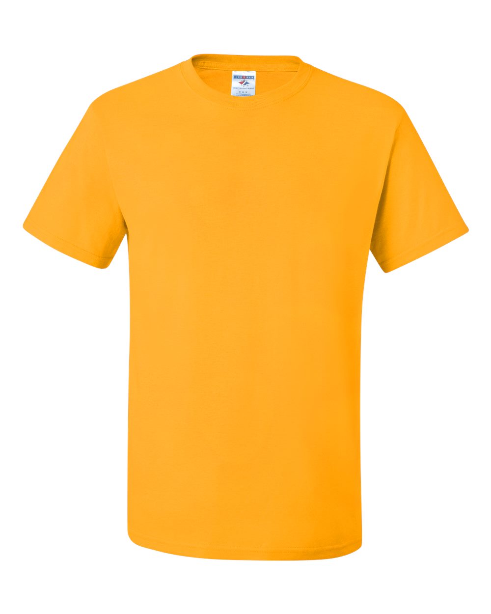 Unisex Dri-Power® 50/50 T-Shirt - Front - B06535123 - Gold