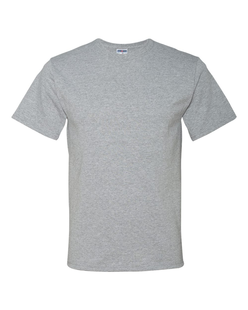 Unisex Dri-Power® 50/50 T-Shirt - Front - B06535573 - Athletic Heather