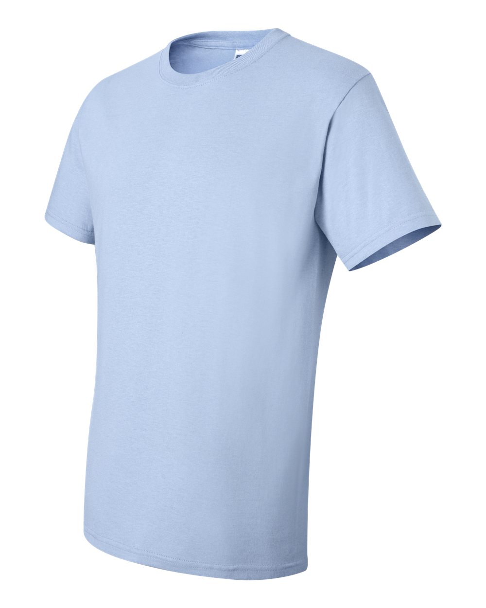 Unisex Dri-Power® 50/50 T-Shirt - Side - B06535253 - Light Blue