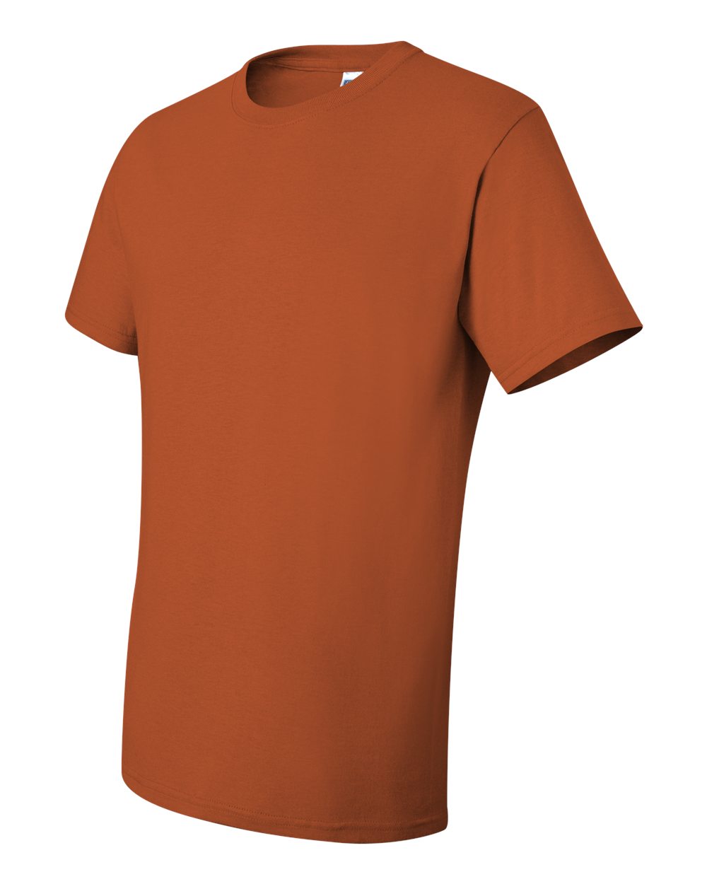 Unisex Dri-Power® 50/50 T-Shirt - Side - B06535323 - Texas Orange