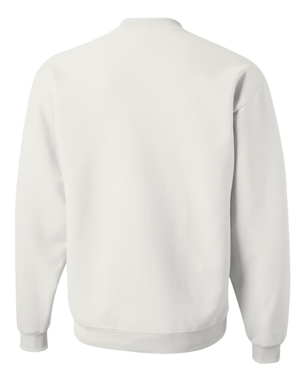 Unisex NuBlend® Crewneck Sweatshirt - Back - B21035003 - White