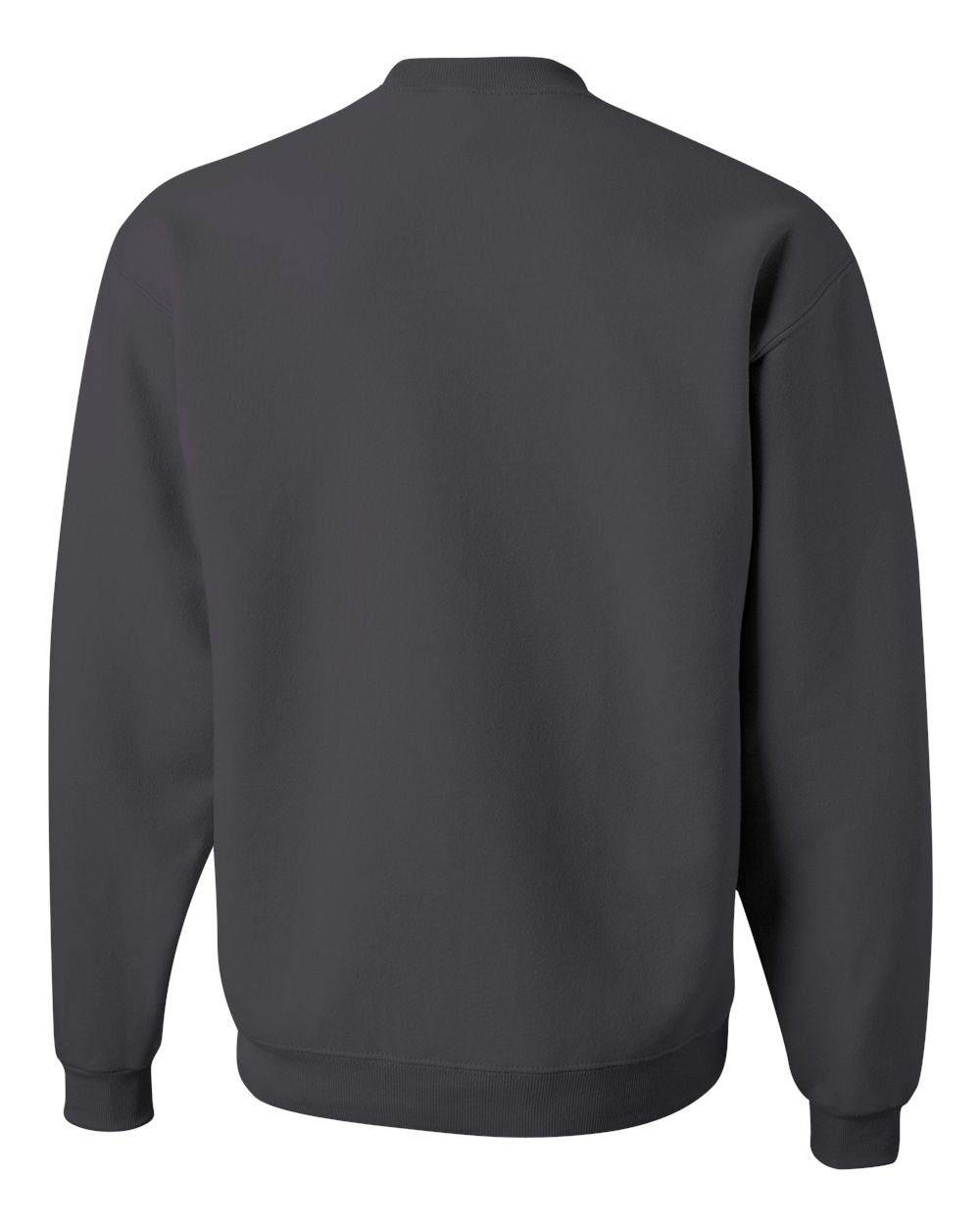 Unisex NuBlend® Crewneck Sweatshirt - Back - B21035093 - Charcoal Grey