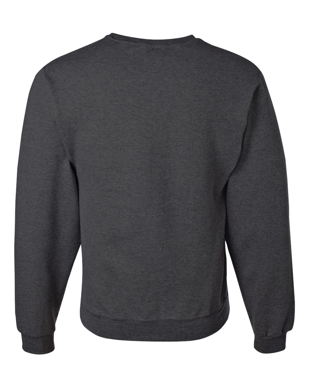 Unisex NuBlend® Crewneck Sweatshirt - Back - B21035133 - Black Heather