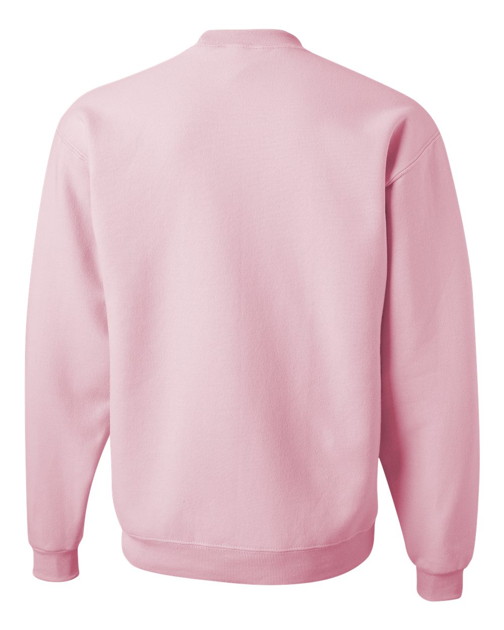 Unisex NuBlend® Crewneck Sweatshirt - Back - B21035303 - Classic Pink