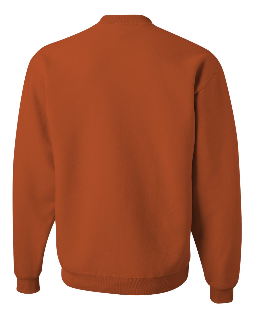 Unisex NuBlend® Crewneck Sweatshirt - Back - B21035323 - Texas Orange