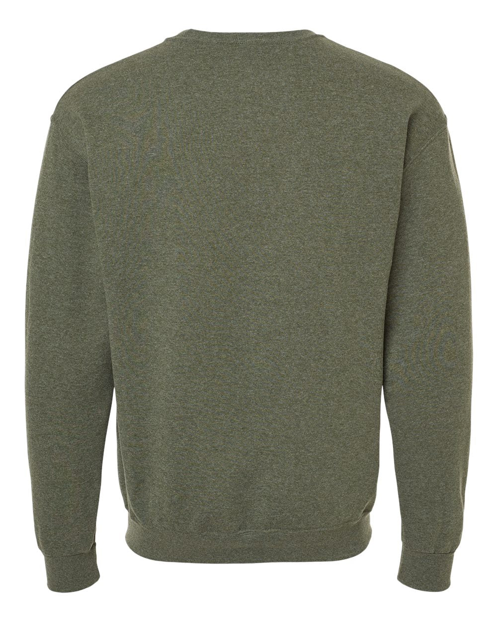 Unisex NuBlend® Crewneck Sweatshirt - Back - B21035623 - Military Green Heather