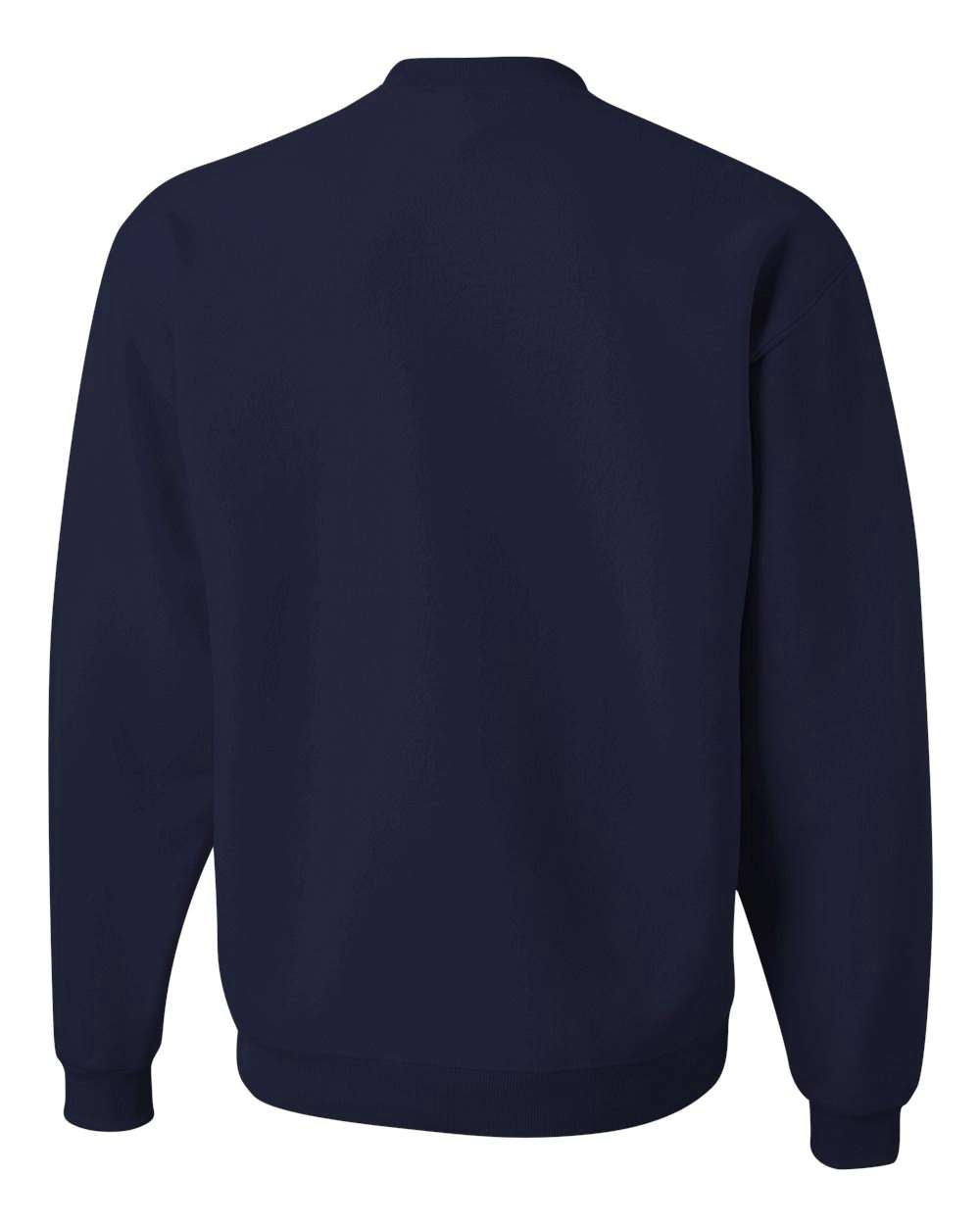 Unisex NuBlend® Crewneck Sweatshirt - Back - B21035653 - J. Navy