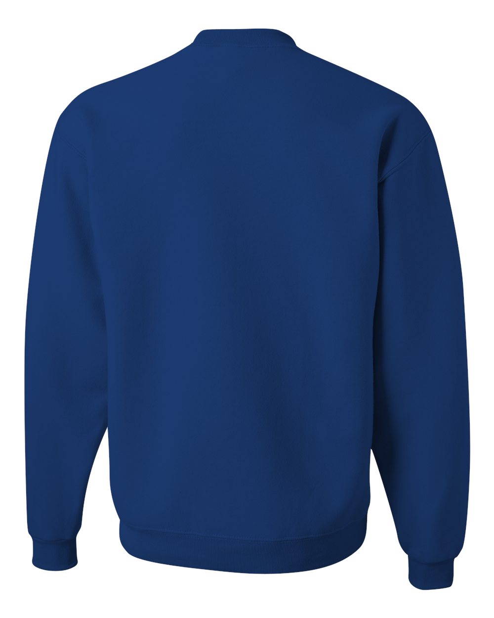 Unisex NuBlend® Crewneck Sweatshirt - Back - B21035753 - Royal