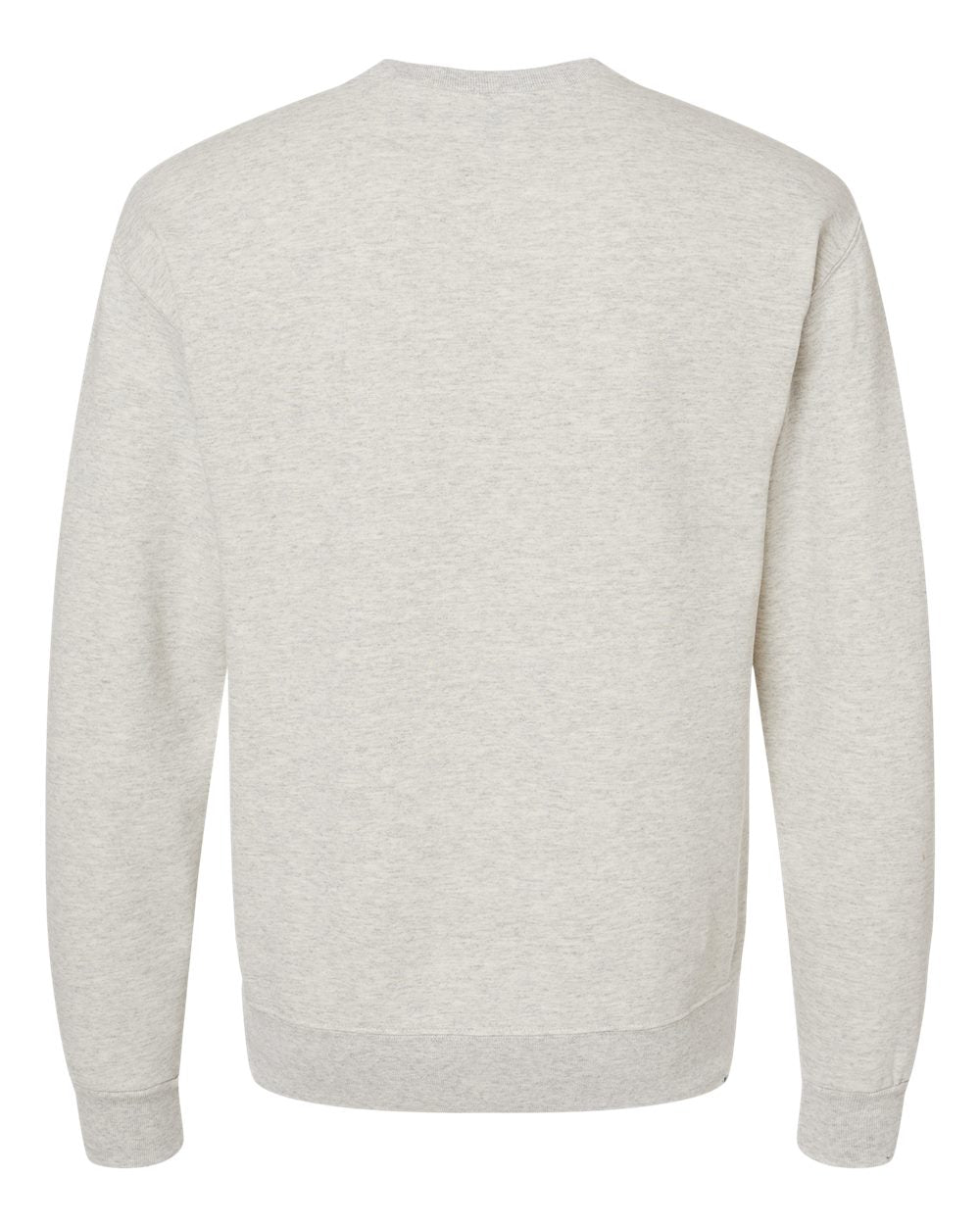Unisex NuBlend® Crewneck Sweatshirt - Back - B21035973 - Oatmeal Heather