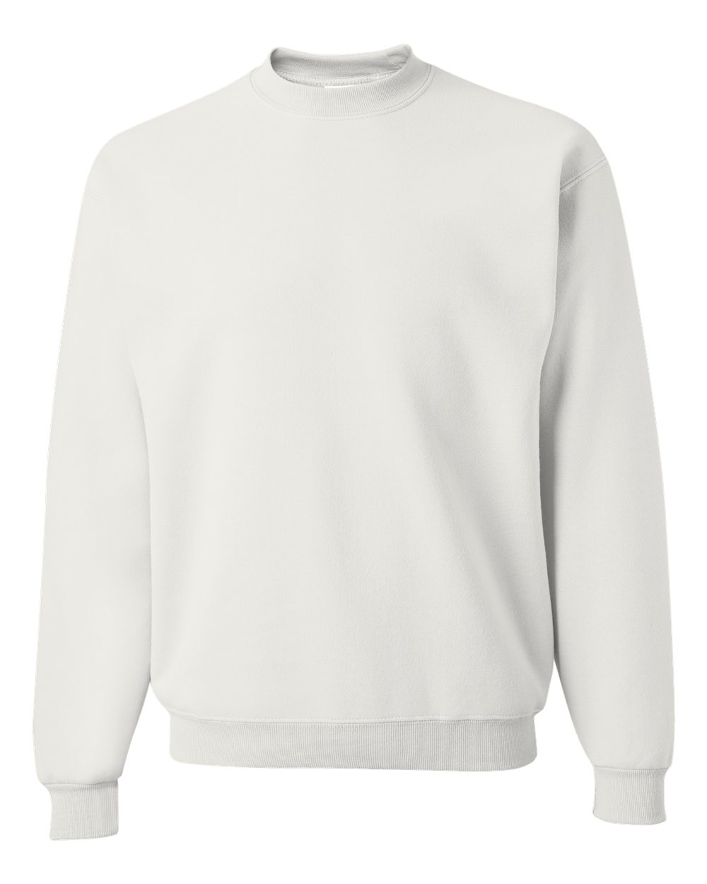 Unisex NuBlend® Crewneck Sweatshirt - Front - B21035003 - White