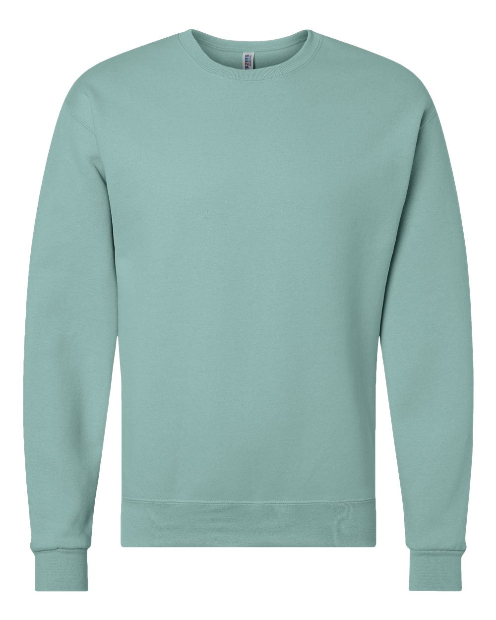 Unisex NuBlend® Crewneck Sweatshirt - Front - B21035083 - Sage