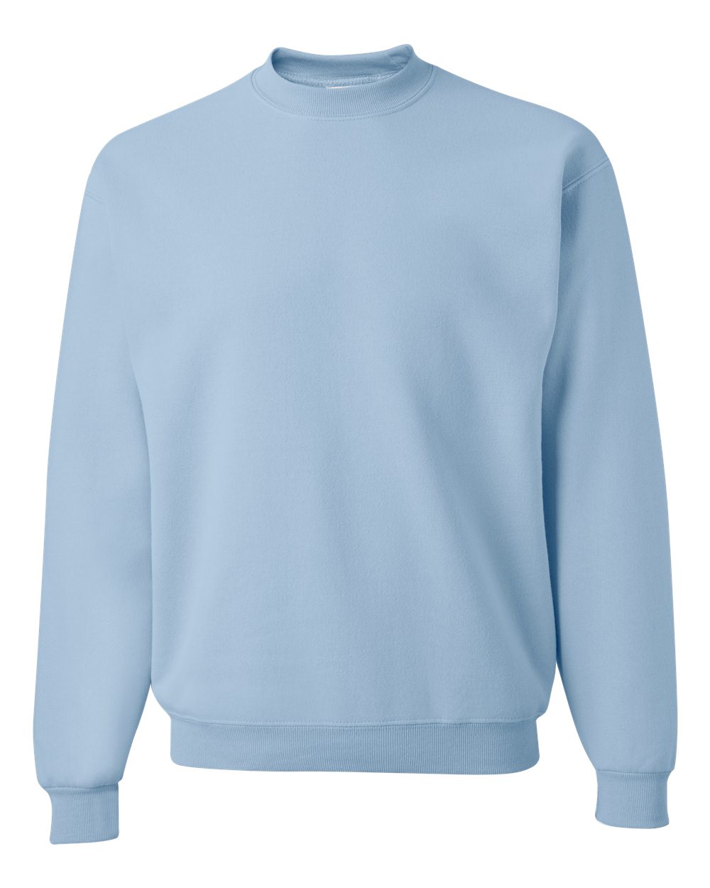 Unisex NuBlend® Crewneck Sweatshirt - Front - B21035253 - Light Blue