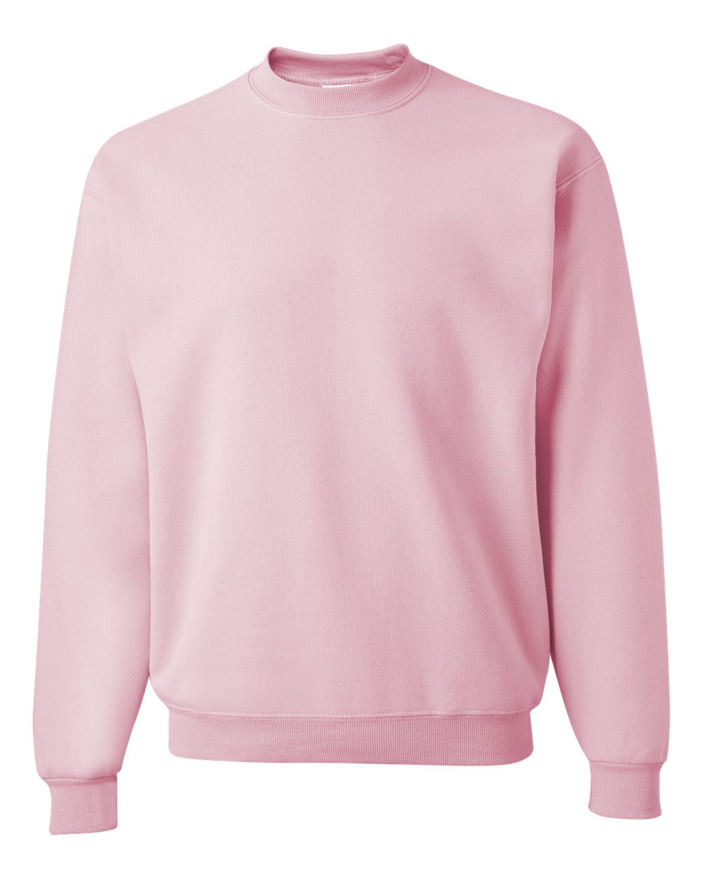Unisex NuBlend® Crewneck Sweatshirt - Front - B21035303 - Classic Pink