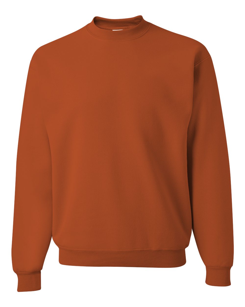 Unisex NuBlend® Crewneck Sweatshirt - Front - B21035323 - Texas Orange