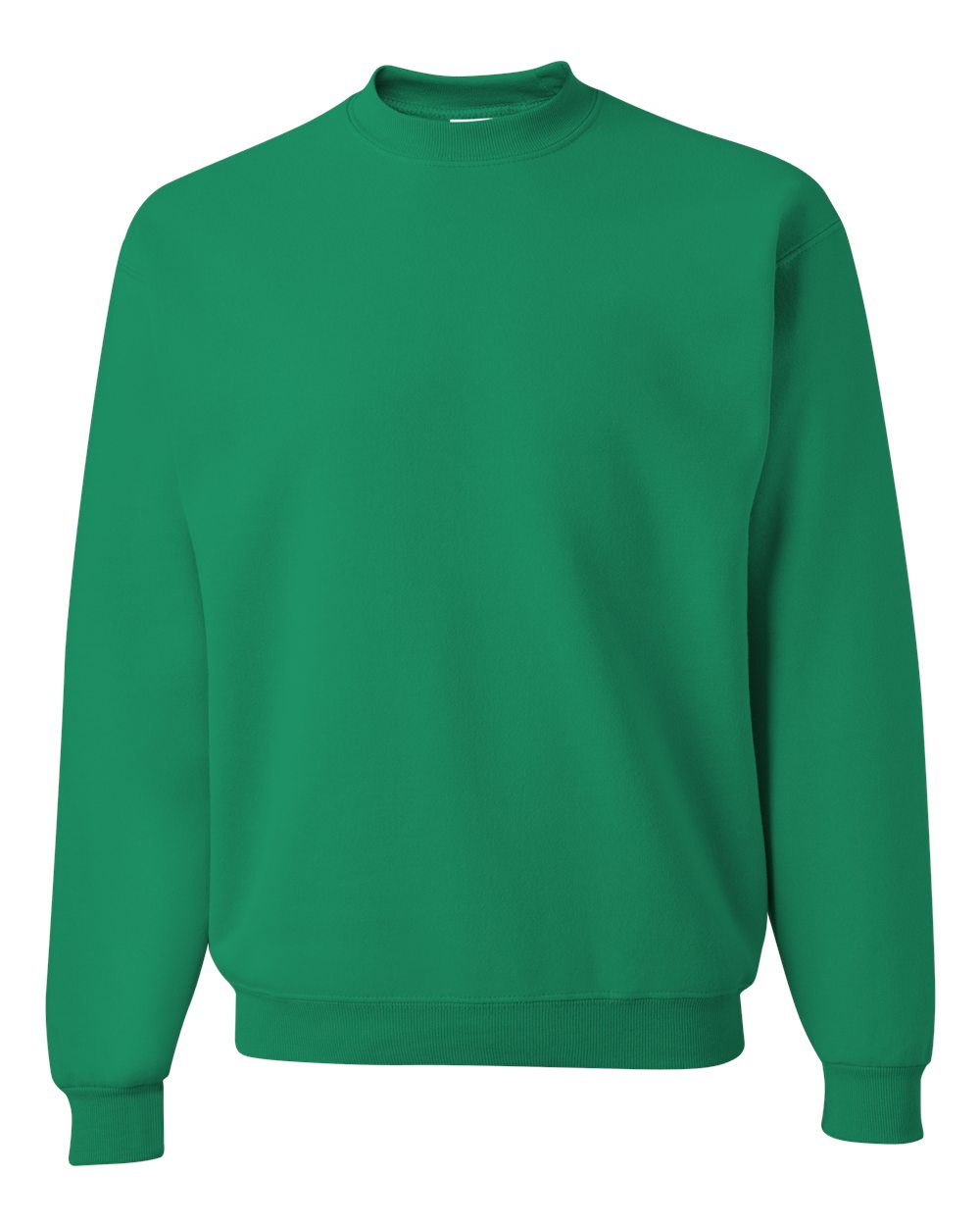 Unisex NuBlend® Crewneck Sweatshirt - Front - B21035603 - Kelly