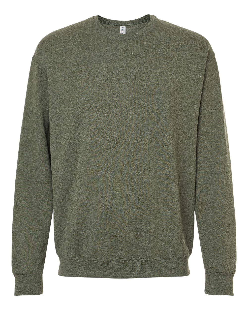 Unisex NuBlend® Crewneck Sweatshirt - Front - B21035623 - Military Green Heather