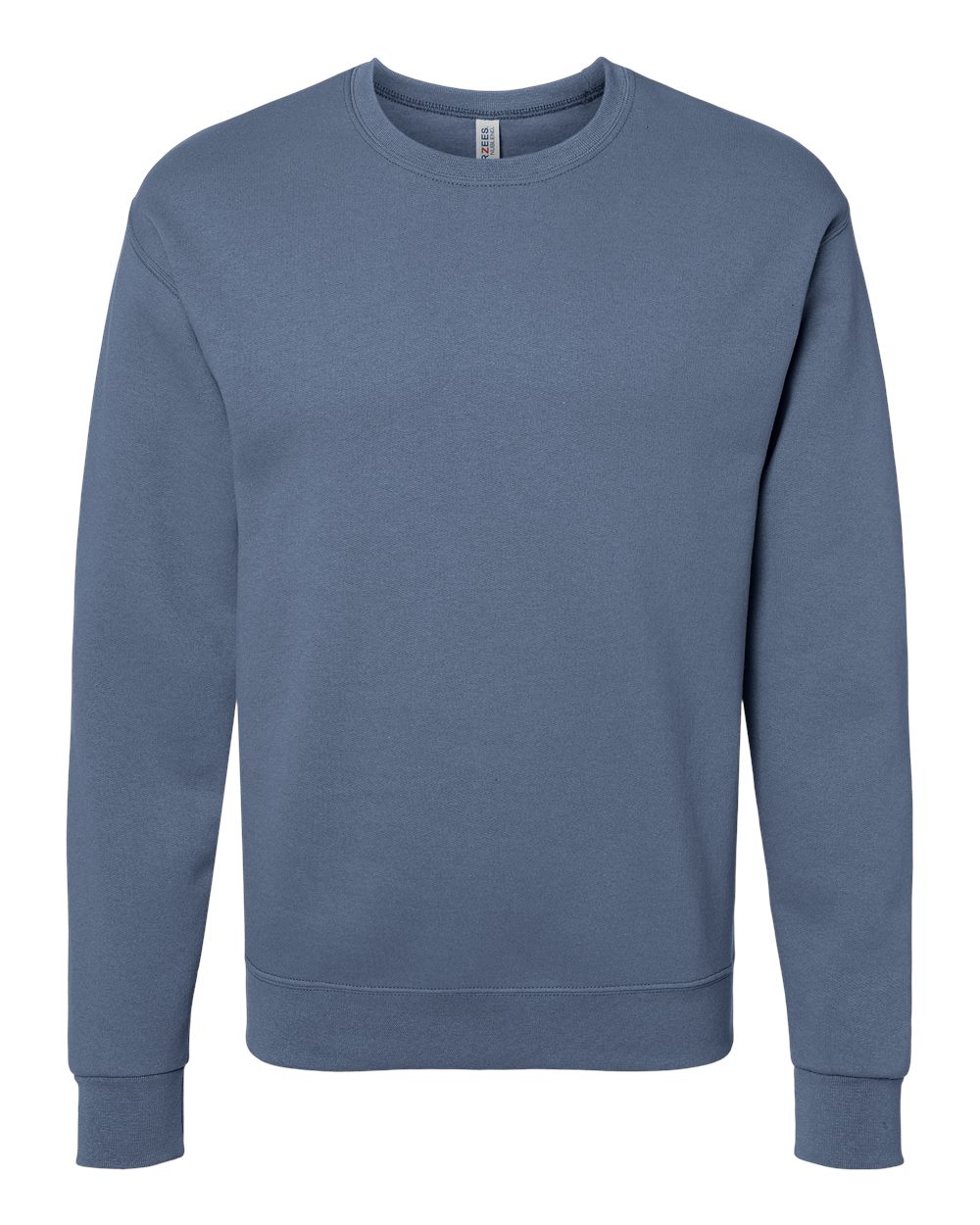 Unisex NuBlend® Crewneck Sweatshirt - Front - B21035633 - Denim