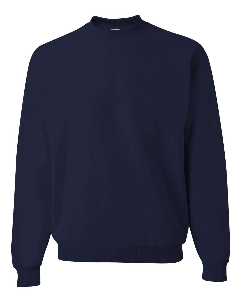 Unisex NuBlend® Crewneck Sweatshirt - Front - B21035653 - J. Navy