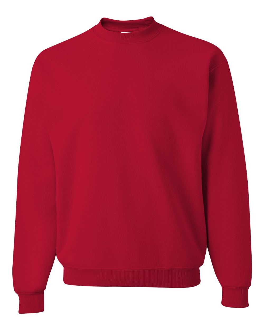 Unisex NuBlend® Crewneck Sweatshirt - Front - B21035703 - True Red